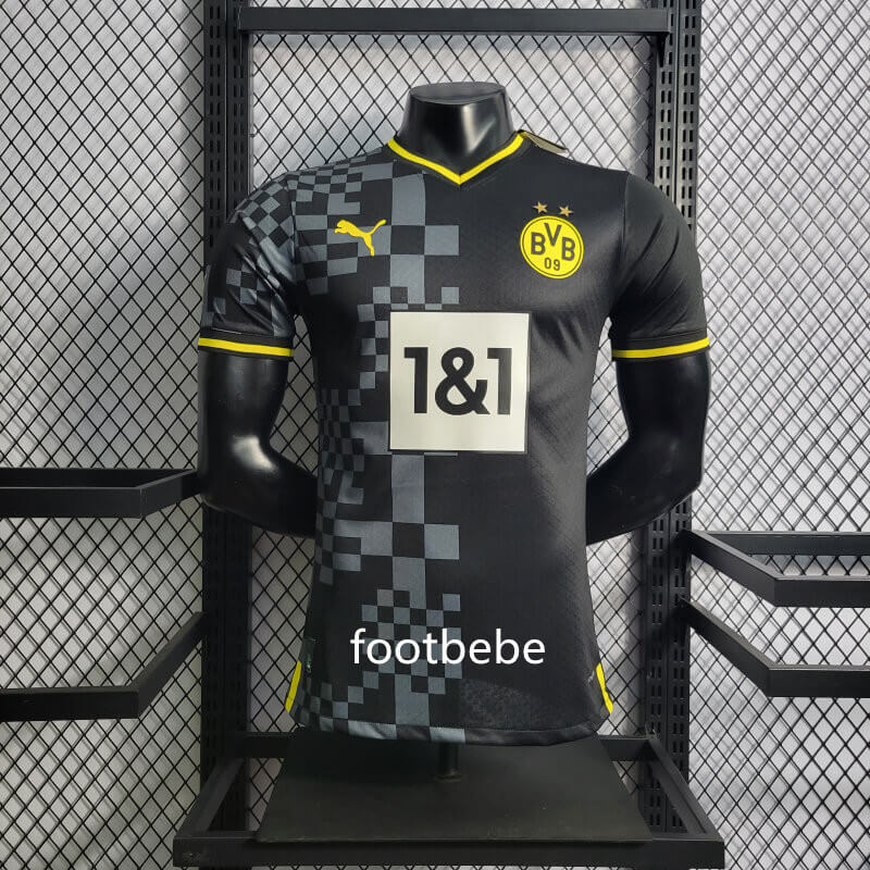 Borussia Dortmund Trikot 2022 2023 AUSWÄRTS Schwarz