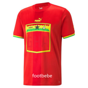 Ghana Trikot WM 2022 AUSWÄRTS Rot