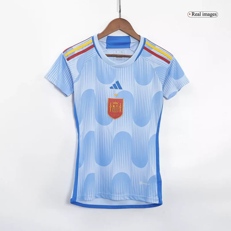 Spanien Trikot WM 2022 Damen AUSWÄRTS Blau