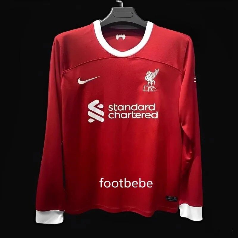 FC Liverpool Trikot 2023 2024 Heim lange Ärmel Rot