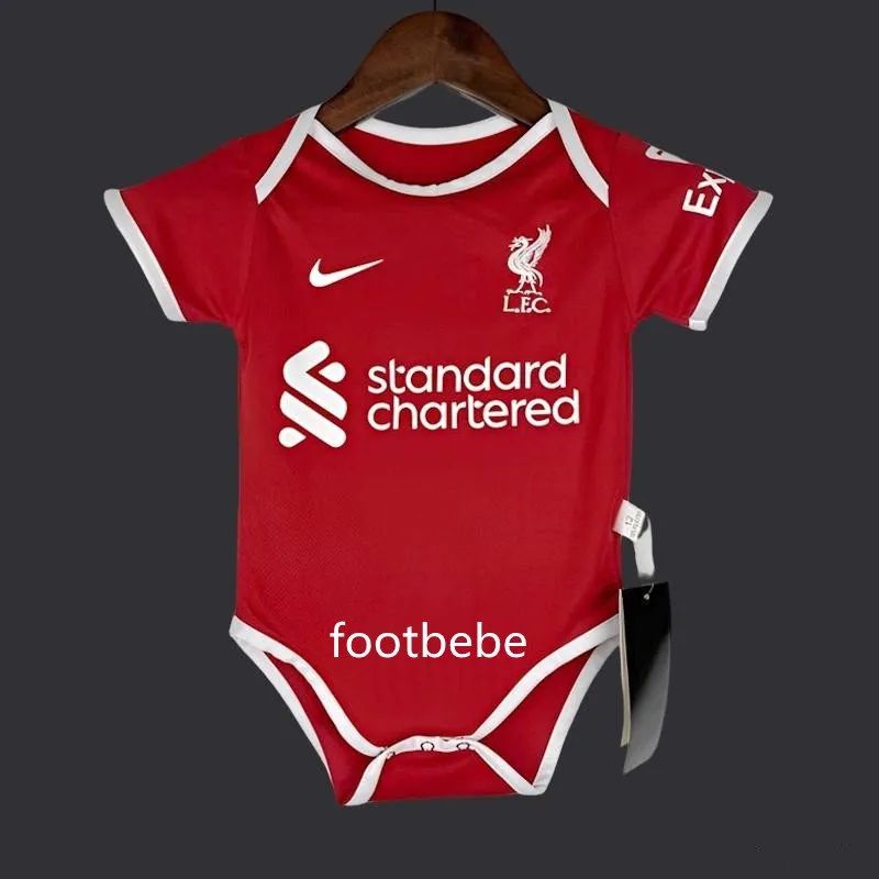 FC Liverpool Trikot Baby 2023 2024 Heim Rot