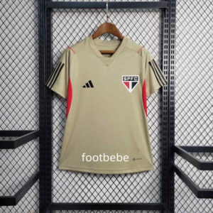 FC São Paulo Trikot 2023 2024 Damen Pre Match braun