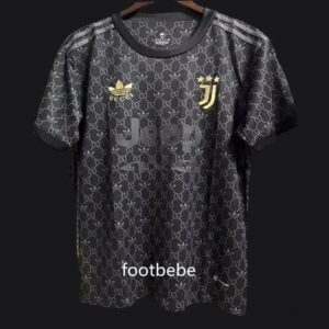 Juventus Trikot 2023 2024 x Gucci Schwarz