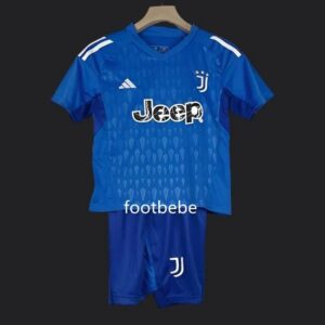Juventus Trikot Kinder 2023 2024 Torwart Blau