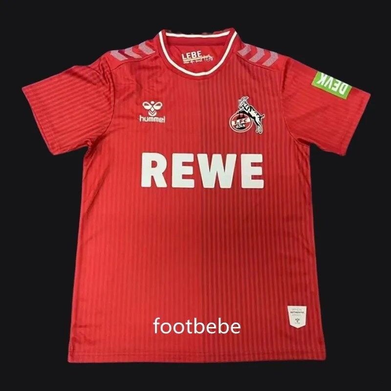 1. FC Köln Trikot 2023 2024 AUSWÄRTS Rot