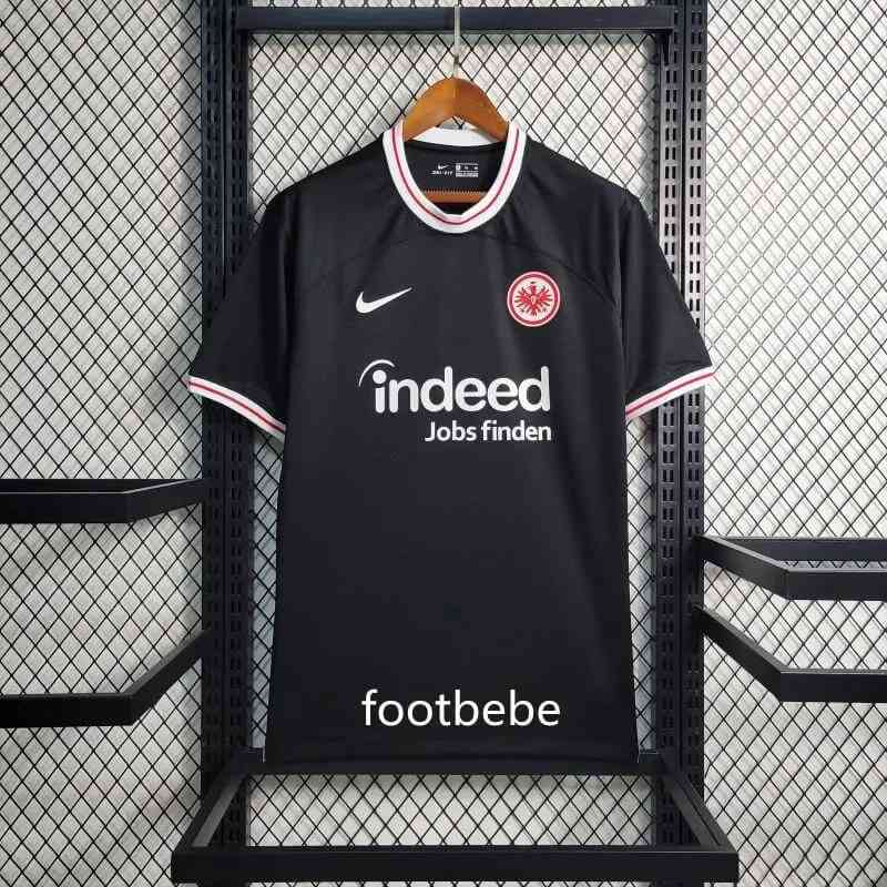 Eintracht Frankfurt Trikot 2023 2024 AUSWÄRTS Schwarz