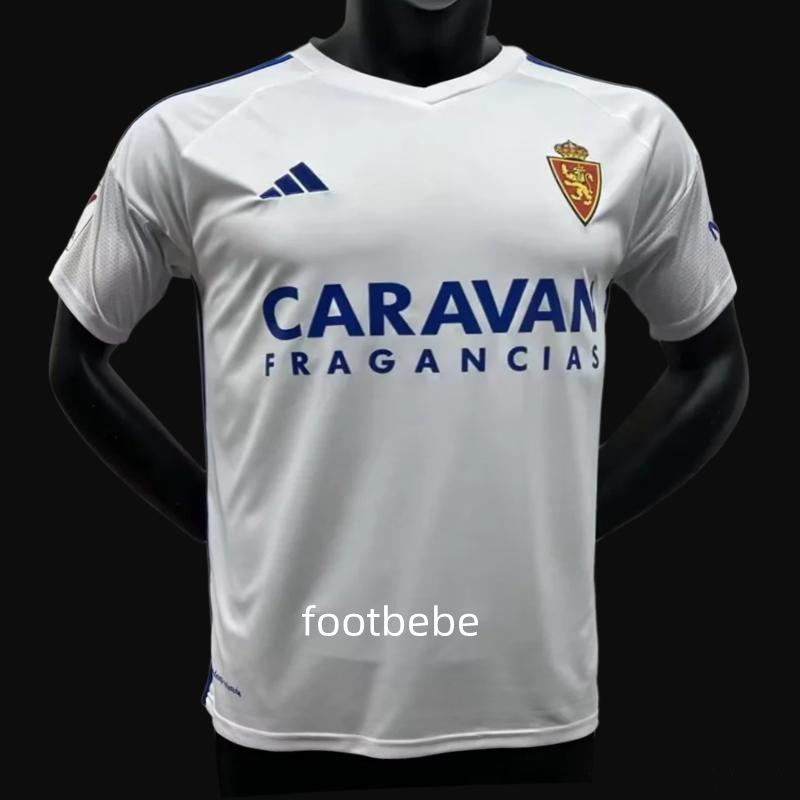 Real Zaragoza Trikot 2023 2024 Heim weiß