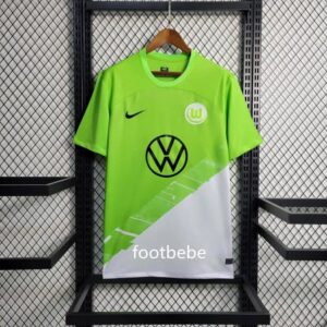 VfL Wolfsburg Trikot 2023 2024 Heim Grün weiß