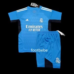 Real Madrid Trikot Kinder 2023 2024 Torwart Blau