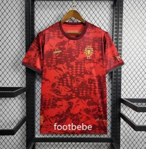 Portugal Trikot 2024 Comma Rot