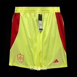 Spanien Shorts EM 2024 Gelb