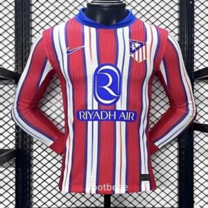 Atletico Madrid Match Trikot 2024 2025 Heim lange Ärmel