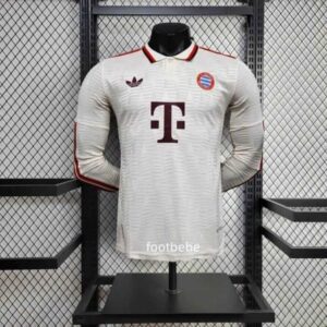 Bayern München Match Trikot 2024 2025 Third lange Ärmel