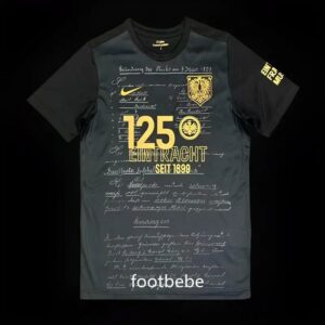 Eintracht Frankfurt Trikot 2024 125 Jahre Schwarz