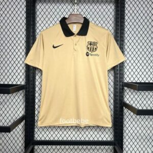 FC Barcelona Trikot 2024 2025 Polo Khaki