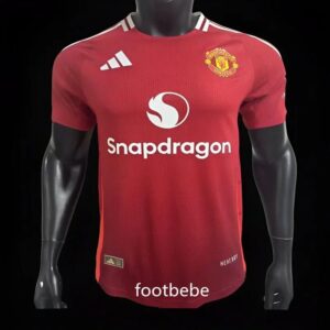 Manchester United Match Trikot 2024 2025 Heim Rot