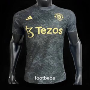 Manchester United Match Trikot 2024 2025 x Stone Roses Schwarz