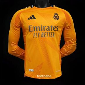 Real Madrid Match Trikot 2024 2025 AUSWÄRTS lange Ärmel