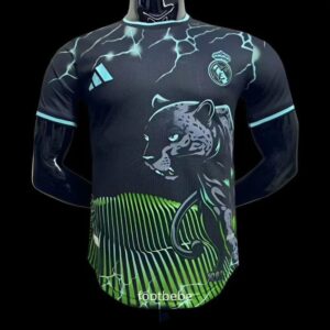 Real Madrid Match Trikot 2024 2025 Leopard Grün