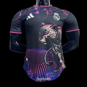 Real Madrid Match Trikot 2024 2025 Leopard violett