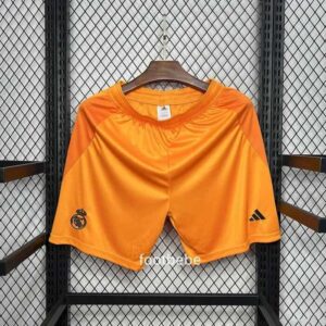 Real Madrid Shorts 2024 2025 orange