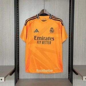 Real Madrid Trikot 2024 2025 AUSWÄRTS orange