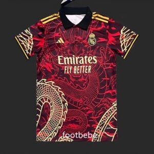 Real Madrid Trikot 2024 2025 Drache Rot