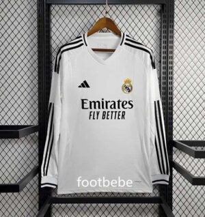 Real Madrid Trikot 2024 2025 Heim weiß lange Ärmel