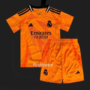 Real Madrid Trikot Kinder 2024 2025 AUSWÄRTS orange