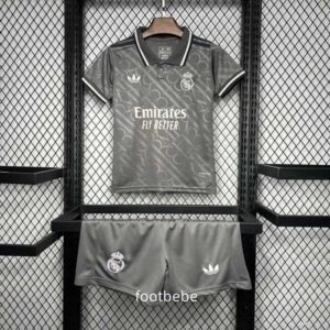 Real Madrid Trikot Kinder 2024 2025 Third Schwarz