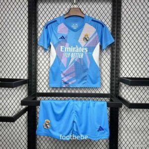 Real Madrid Trikot Kinder 2024 2025 Torwart Blau