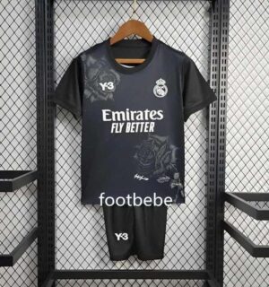 Real Madrid Trikot Kinder Y3 2024 2025 Schwarz