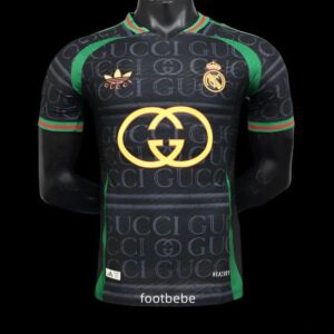 Real Madrid x Gucci Match Trikot 2024 2025 Schwarz