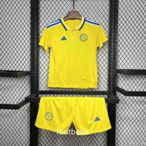 Leeds United Trikot Kinder 2024 2025 AUSWÄRTS Gelb