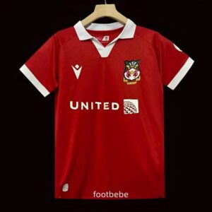 Wrexham AFC Trikot 2024 2025 Heim Rot